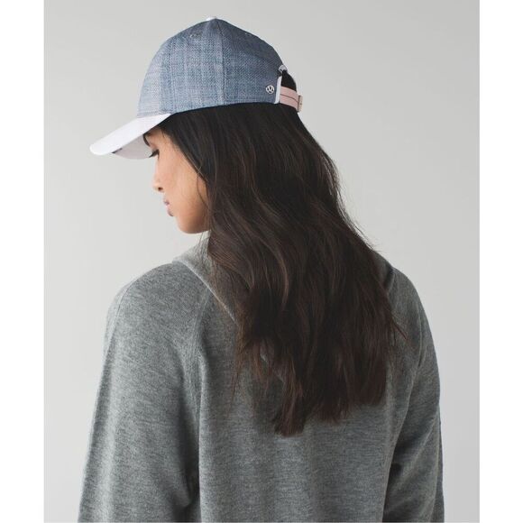 Lululemon Baller Hat Straw Sunset Stripe Blush Quartz Multi Blush Quartz - Picture 2 of 11